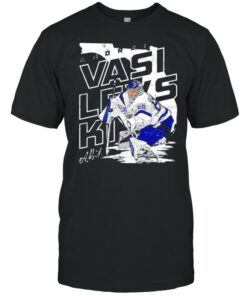 Tampa Bay Lightning Andrei Vasilevskiy player map signature shirt 1