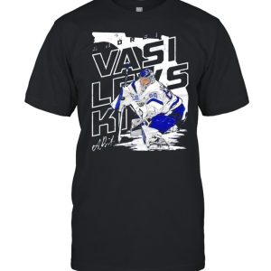 Tampa Bay Lightning Andrei Vasilevskiy player map signature shirt