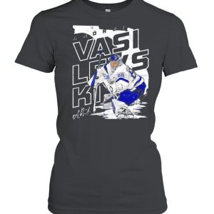 Tampa Bay Lightning Andrei Vasilevskiy player map signature shirt