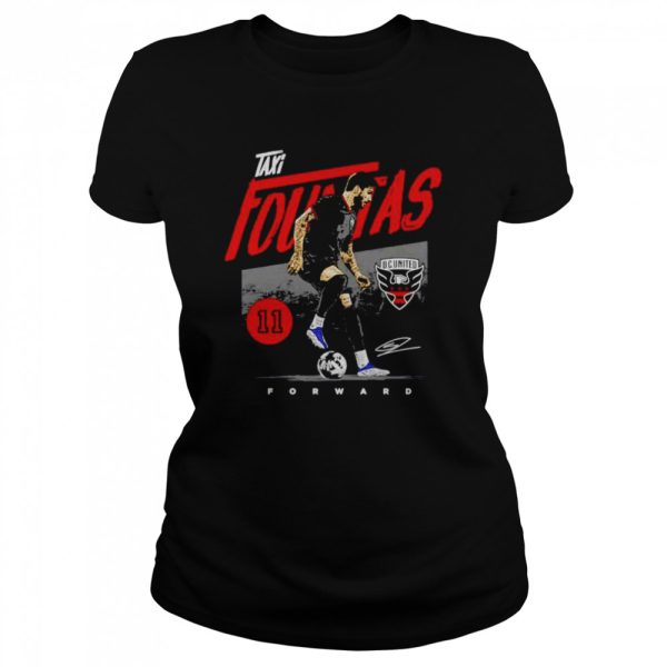 Taxiarchis Fountas D.C. United Grunge signature shirt