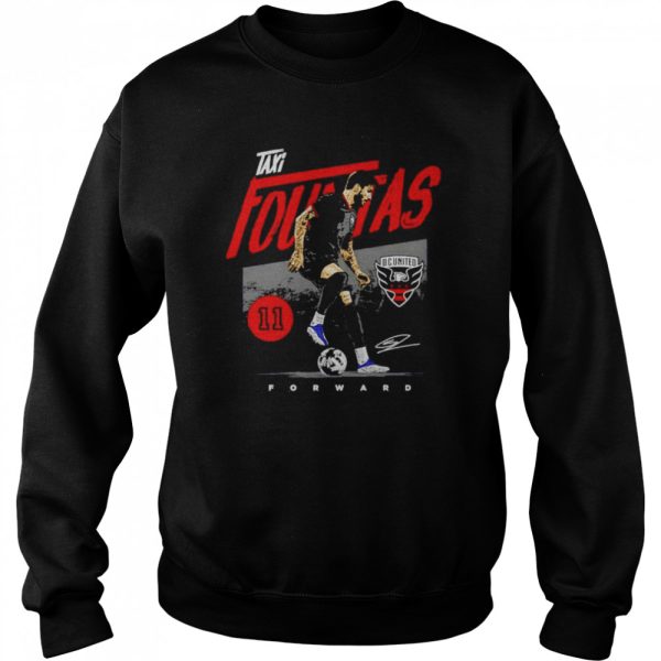 Taxiarchis Fountas D.C. United Grunge signature shirt