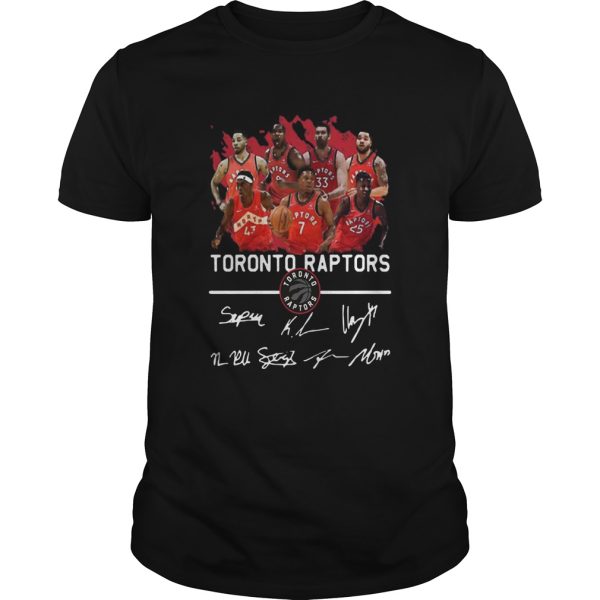 Team Players Toronto Raptors Signatures shirt