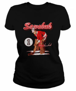 Terry Sawchuk Detroit Hockey Signatures Shirt 1 Terry Sawchuk Detroit Hockey Signatures Shirt 2