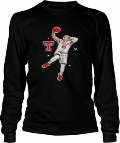 Texas Tech Red Raiders Adonis Arms dunk shirt 3