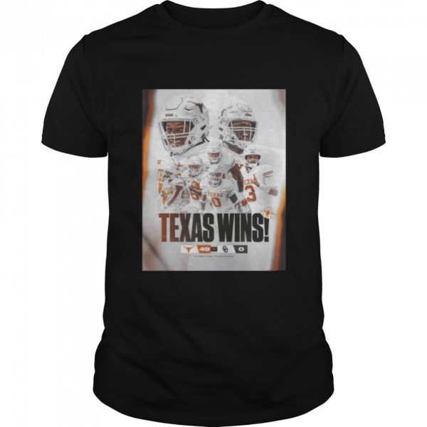 Texas Wins Red River Shootout shirt