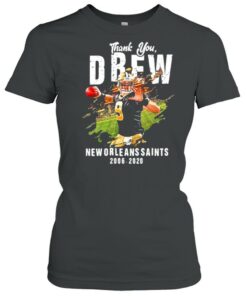 Thank You Drew New Orleans Saints 2006 2020 Shirt 1 Thank You Drew New Orleans Saints 2006 2020 Shirt 2