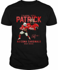 Thank You Patrick Arizona Cardinals 2011 2021 Signature Shirt 1