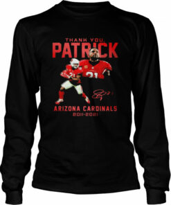 Thank You Patrick Arizona Cardinals 2011 2021 Signature Shirt 3