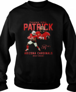 Thank You Patrick Arizona Cardinals 2011 2021 Signature Shirt 4