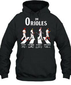 The Baltimore Orioles abbey road signatures shirt 4 The Baltimore Orioles abbey road signatures shirt 5