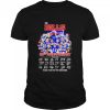 The Bills 62nd Anniversary 1960 2022 thank you for the memories shirt