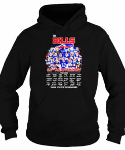 The Bills 62nd Anniversary 1960 2022 thank you for the memories shirt 5