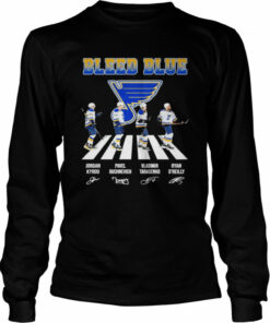 The Bleed Blue Jordan Kyrou Pavel Buchnevich Vladimir Tarasenko Ryan O’Reilly abbey roads sigantures shirt 2 The Bleed Blue Jordan Kyrou Pavel Buchnevich Vladimir Tarasenko Ryan O'Reilly abbey roads sigantures shirt 3