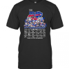 The Buffalo Bills 61Th Anniversary Thank You For The Memories Signature T-Shirt