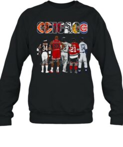 The Chicago Sport Teams Payton Jordan Thomas Mikita And Banks Signatures shirt 4