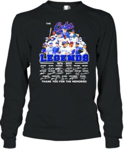 The Cubs Legends 1876 2021 Thank You For The Memories Signature Shirt 2 The Cubs Legends 1876 2021 Thank You For The Memories Signature Shirt 3
