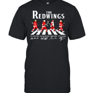 The Detroit Red Wings abbey road signatures shirt