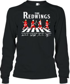 The Detroit Red Wings abbey road signatures shirt 2 The Detroit Red Wings abbey road signatures shirt 3