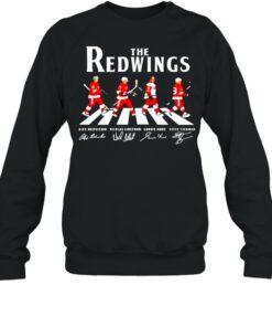 The Detroit Red Wings abbey road signatures shirt 3 The Detroit Red Wings abbey road signatures shirt 4