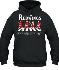 The Detroit Red Wings abbey road signatures shirt 4 The Detroit Red Wings abbey road signatures shirt 5