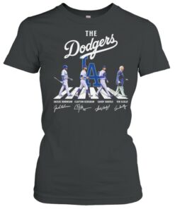 The Dodgers Abbey road signatures 2021 shirt 1 The Dodgers Abbey road signatures 2021 shirt 2