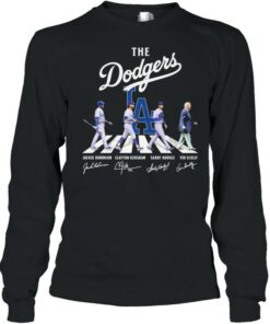 The Dodgers Abbey road signatures 2021 shirt 2 The Dodgers Abbey road signatures 2021 shirt 3