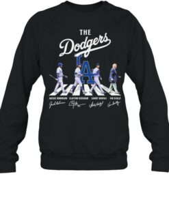 The Dodgers Abbey road signatures 2021 shirt 3 The Dodgers Abbey road signatures 2021 shirt 4