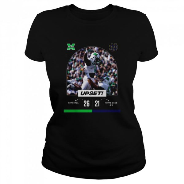 The Herd Up Set Marshall 26 vs 21 Notre Dame shirt