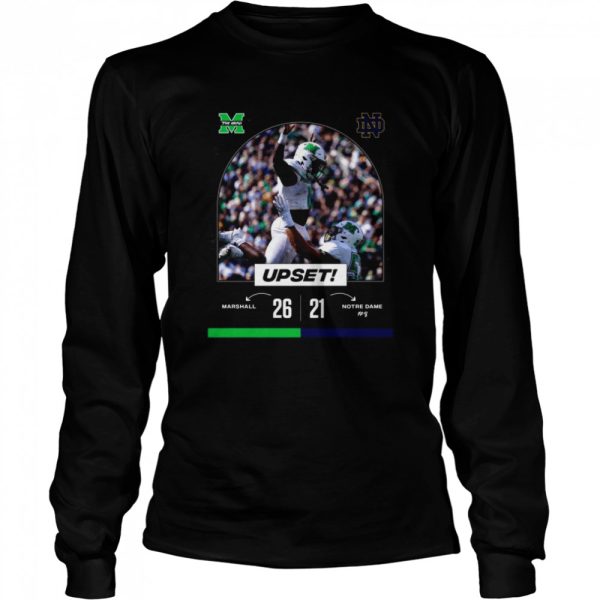 The Herd Up Set Marshall 26 vs 21 Notre Dame shirt