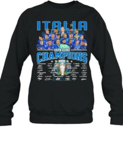 The Italia UEFA Euro Champions 2021 Signatures shirt 3 The Italia UEFA Euro Champions 2021 Signatures shirt 4