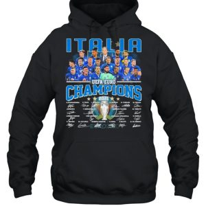 The Italia UEFA Euro Champions 2021 Signatures shirt 5