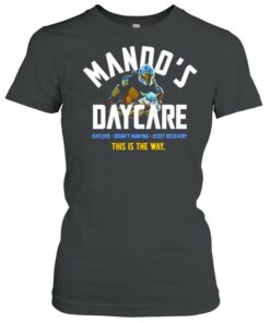 The Mandalorian Mando's daycare this is the way shirt 2