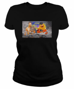 The Miz shoots on Flyers mascot Gritty at WWE Extreme Rules shirt 1 The Miz shoots on Flyers mascot Gritty at WWE Extreme Rules shirt 2