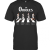 The Orioles Walking The Abbey Road Signatures T-Shirt