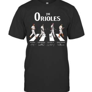 The Orioles Walking The Abbey Road Signatures T-Shirt