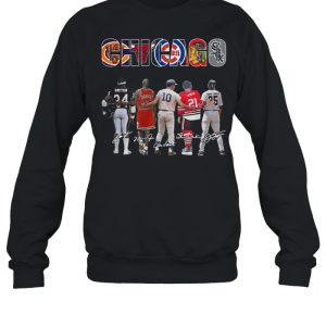 The Payton Jordan Mikita And Frank Thomas Chicago 2021 Signatures shirt 4