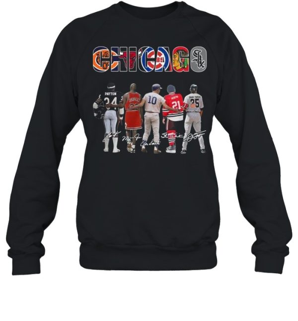 The Payton Jordan Mikita And Frank Thomas Chicago 2021 Signatures shirt