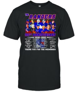 The Rangers 95th anniversary 1926 2021 signatures shirt 1