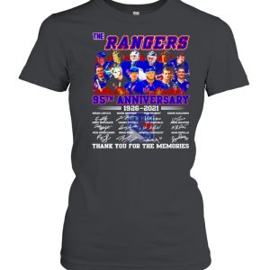 The Rangers 95th anniversary 1926-2021 signatures shirt