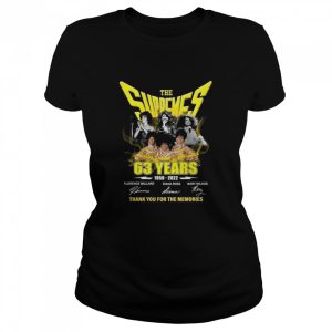 The Supremes 63 years 1959 2022 thank you for the memories signatures shirt