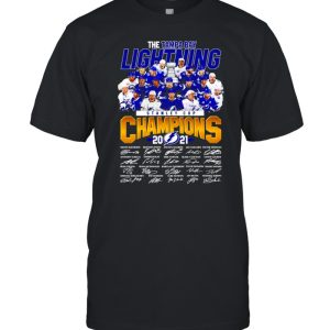 The Tampa Bay Lightning champions 2021 shirt