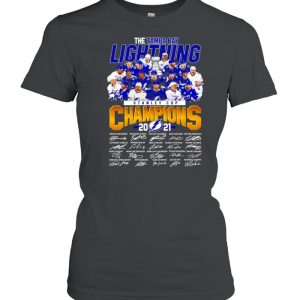 The Tampa Bay Lightning champions 2021 shirt