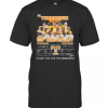 The Tennessee 130Th Anniversary 1891 2021 Thank You For The Memories Signature T-Shirt