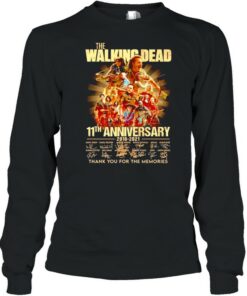 The Walking Dead 11th anniversary 2010-2021 signatures shirt 2 The Walking Dead 11th anniversary 2010 2021 signatures shirt 3