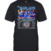 The blue jays 44th anniversary 1977 2021 thank you for the memories signatures shirt