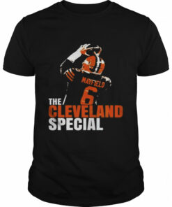 The cleveland special baker mayfield graphic shirt 1