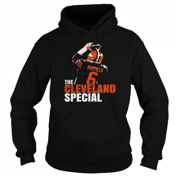 The cleveland special baker mayfield graphic shirt