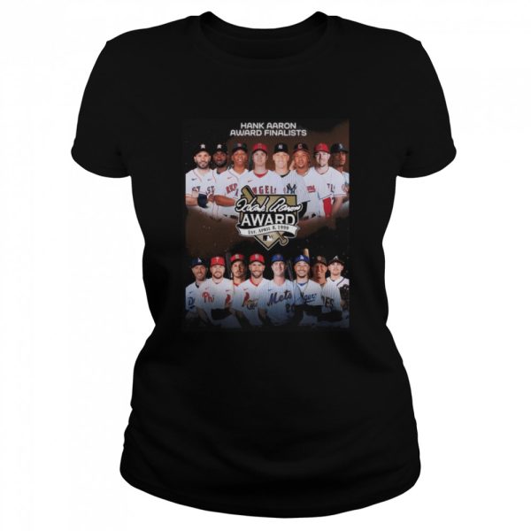 The hank aaron award finalists 2022 shirt