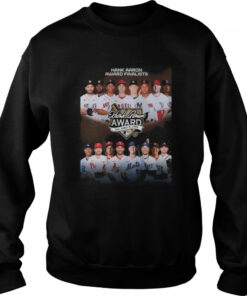 The hank aaron award finalists 2022 shirt 4