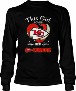 This Girl loves her Kansas City Chiefs football shirt 3